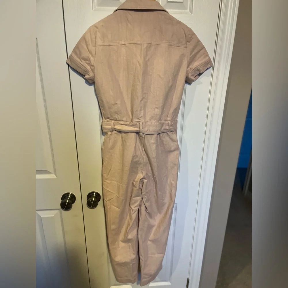 Sessun Jumpsuit Desert Cloud Short sleeved Elastic Belted Waist Sz EU 34 - Picture 3 of 16